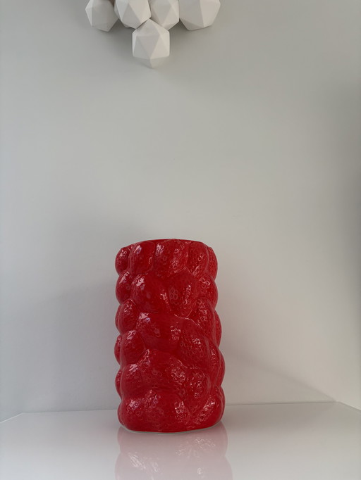 Strawberry vase