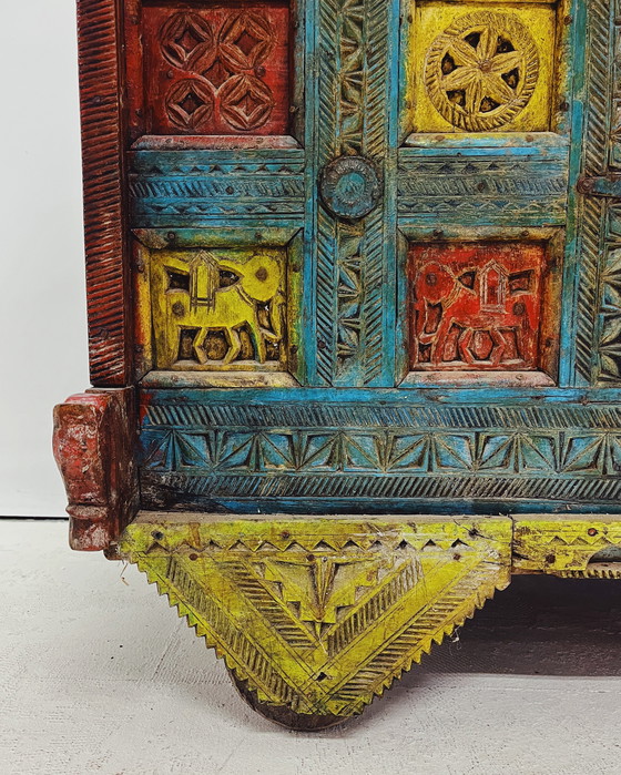 Image 1 of Antique Bridal Chest from India