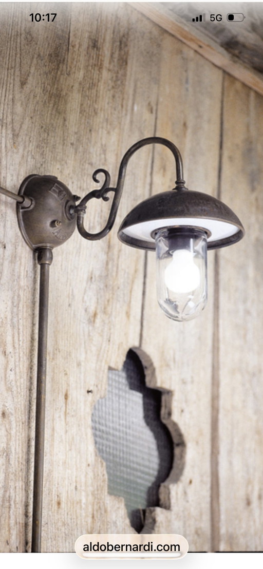 Buitenlamp Aldo Bernardi