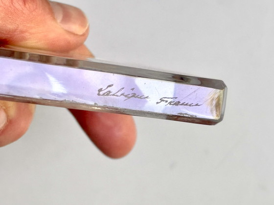 Image 1 of 2 Porte Couteaux Lalique - Some Traces of Time (See Photos)