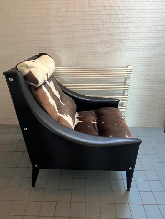 Image 1 of Autentico Poltrona Frau Feauteuil tipo Dezza