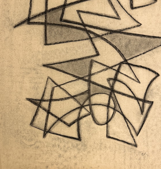 Image 1 of Seltenes Ölgemälde in Museumsqualität von Silvin Bronkart aus dem Jahr 1953