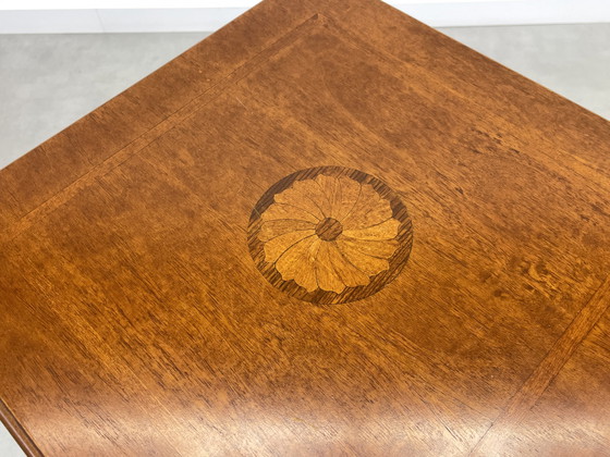 Image 1 of Antieke Engelse boekenmolen mahonie 19e eeuw