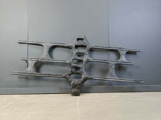 Grande sculpture murale brutaliste, 1970