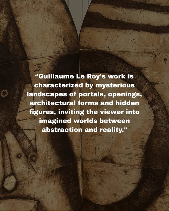 Guillaume Le Roy – Triptych, 1971 Amsterdam – Paintings & Drawings, Abstract (photo 3 of 9)