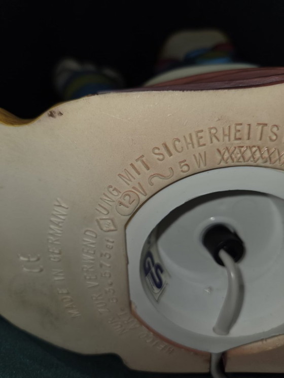 Image 1 of Lampada vintage Paperino Disney – Made in Germany – Rara edizione da collezione