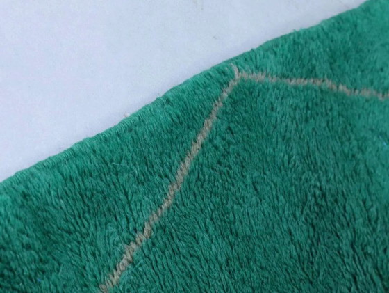 Moroccan green rug - Custom rug 2.5/1.5m – Rugs & carpets, Wool, Cotton, Mid Century Modern (photo 8 of 9)