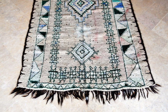 Image 1 of  Tappeto Boujaad marocchino vintage - Toni tenui, 375 x 167 cm