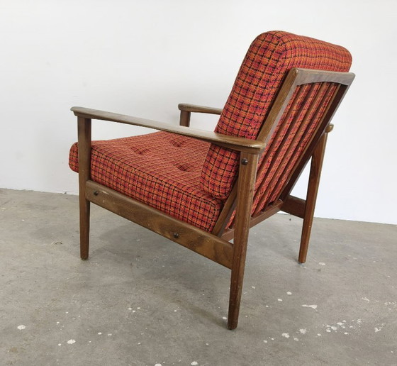 Image 1 of Deens design teak relax fauteuil