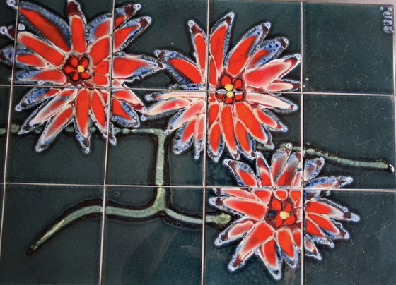 Image 1 of Salontafel met bijzet tafeltje Adri jaren 60/70