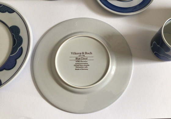 Image 1 of Vajilla Villeroy & Boch Blue Cloud, años 70