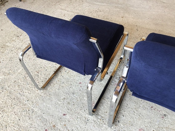 Image 1 of Mid-Century Lounge Chairs, Circa 1970's, Set of 2