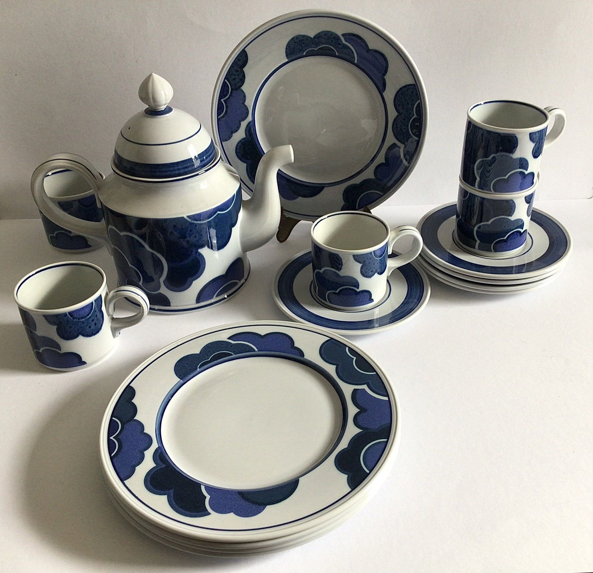 ドイツ　Villeroy boch ストラスブール　2枚セット 1940年代 ヴィレロイ・ボッホ ストラスブール デザート