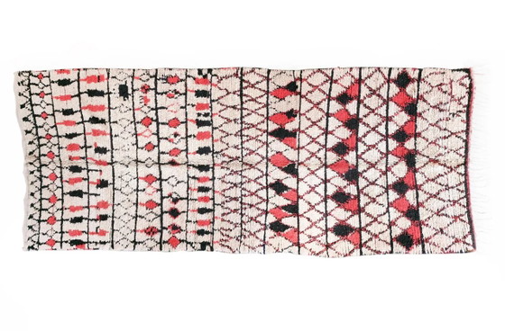 Berber tapijt Beni Ouarain origineel oud vintage – Vloerkleden en tapijten, Wool, Cotton (photo 5 of 5)