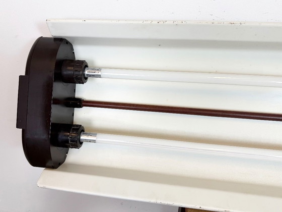 Image 1 of Lampada a sospensione industriale grigia di Elektrosvit, anni '60