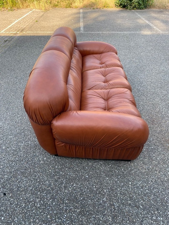 Image 1 of Sculpturale bank in Italiaans design uit de jaren 70