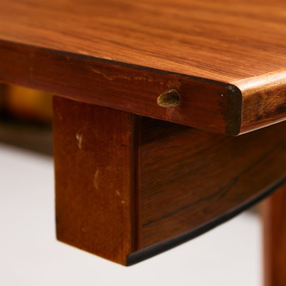 Image 1 of MK10436 Model 55 restored rosewood dining table by Gunni Omann for Omann Jun