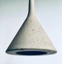 Foscarini aplomb pendant lamp in concrete