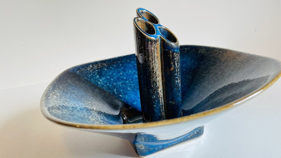 Image 1 of Vaso in ceramica geometrica vintage