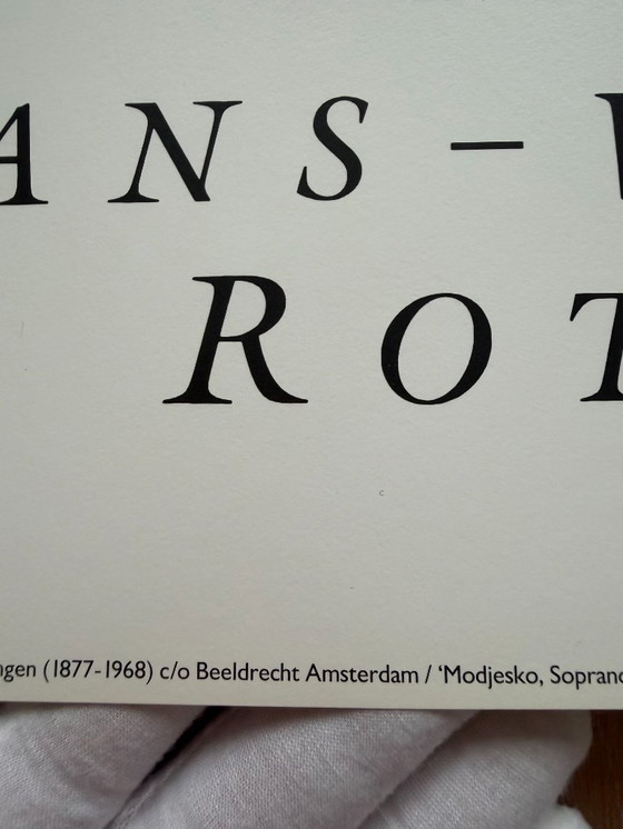 Image 1 of Kees van Dongen (1877-1968), Modjesko, Soprano Singer, 1908, copyright Kees van Dongen c/o Beeldrecht Amsterdam/...Printed in Ho