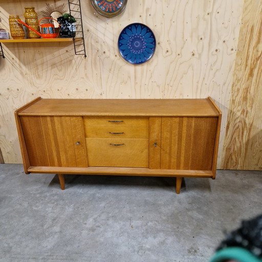 1950s Vintage Sideboard TV Closet