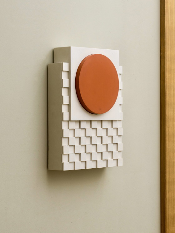 Image 1 of Sculptures murales en béton - ensemble de 3