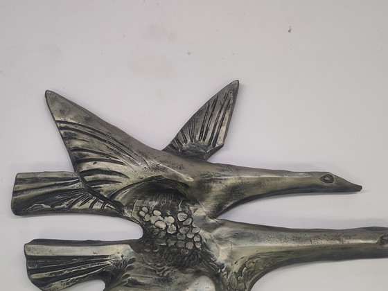 Image 1 of Jaren 70 Ars Munda wanddecoratie brutalist 