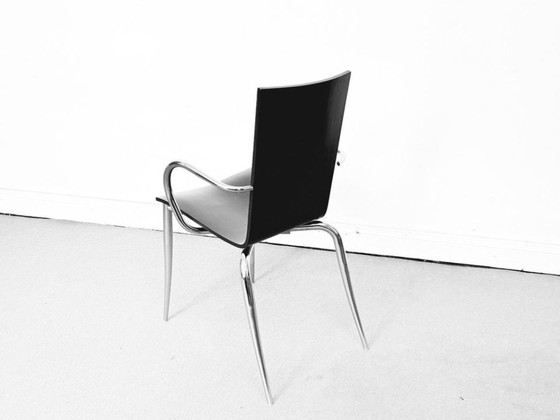1/10 Philippe Starck Driade Olly Tango Sedia Cromata – Sedie da pranzo, Legno, Cromo (photo 3 of 7)