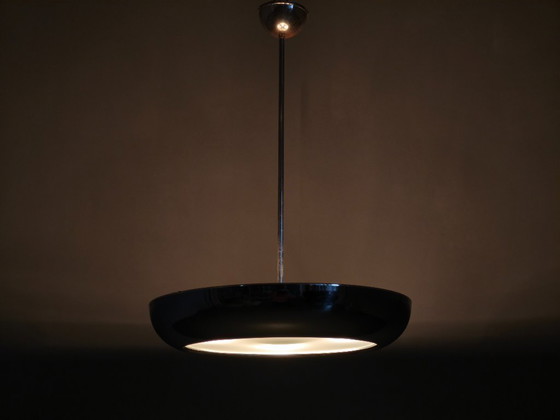 Image 1 of Bauhaus UFO Chandelier by Josef Hurka for Napako, 1930s