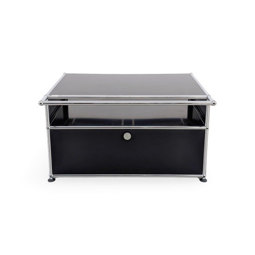 Original USM Haller Couchtisch Fritz Haller Beistelltisch Metall