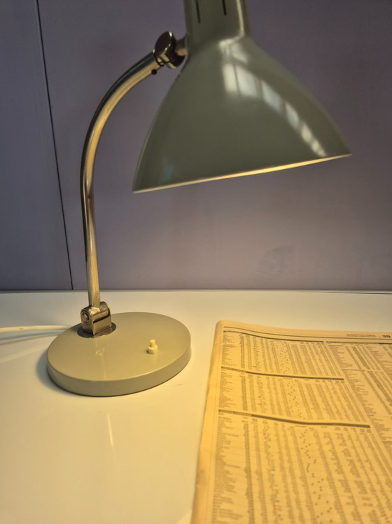 Vintage Mid-Century Bureaulamp Hala 31 – Bureaulampen, Aluminium, Chrome (photo 5 of 9)