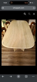 Travertin Italiaanse tafel