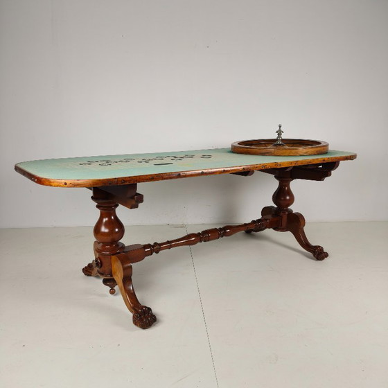 Image 1 of Tavolo da roulette antico della Mason & Co. – Denver, Colorado, inizio XX secolo