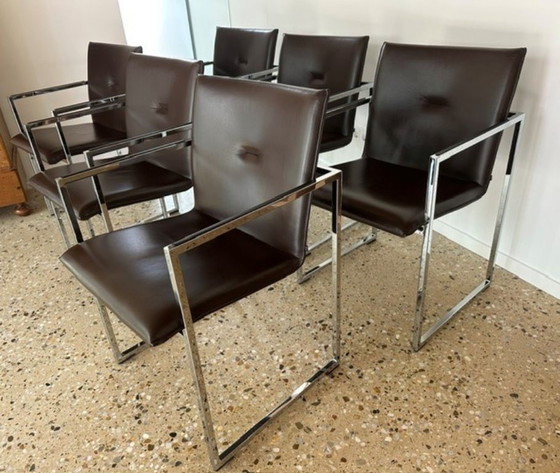 6 sedie da pranzo Arco Frame XL – Leather (photo 2 of 5)