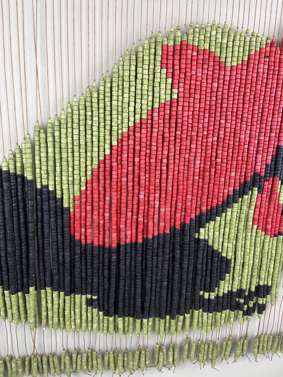 Image 1 of Tapisserie de perles vintage 