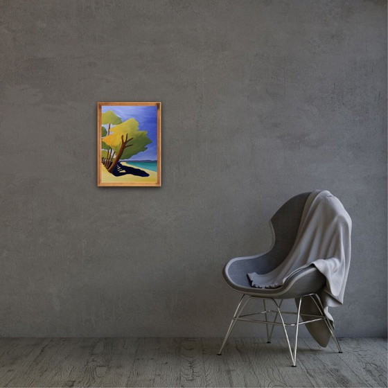 Image 1 of Öl auf Leinwand. Größe 46 x 33 cm.