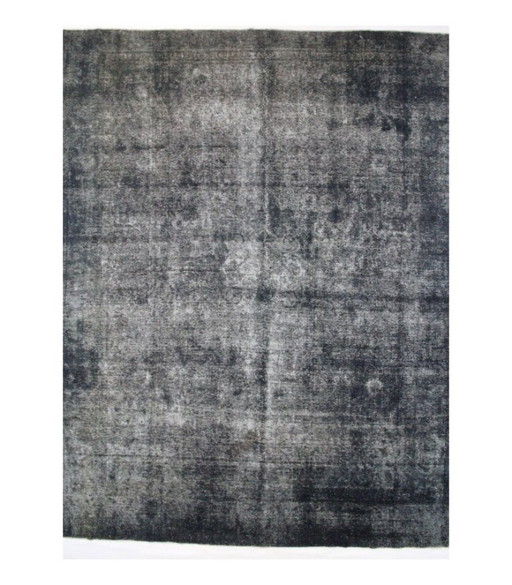 Oosters Handgeknoopt Vintage Art Klassiek & Reliëf Design Vloerkleed 420 x 332 cm Zwarte Kleur