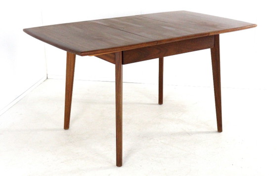 Table de salle à manger vintage rectangulaire extensible néerlandaise – Tables de salle à manger, Wood (photo 4 of 15)