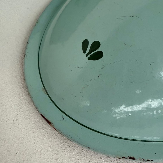 Image 1 of Ciotola ovale smaltata Dru