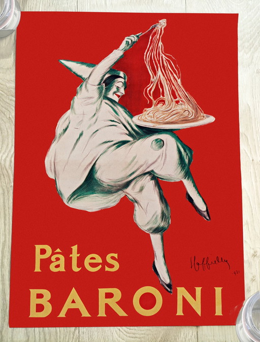 Leonetto Cappiello Pates Baroni Art Deco Poster Affiche