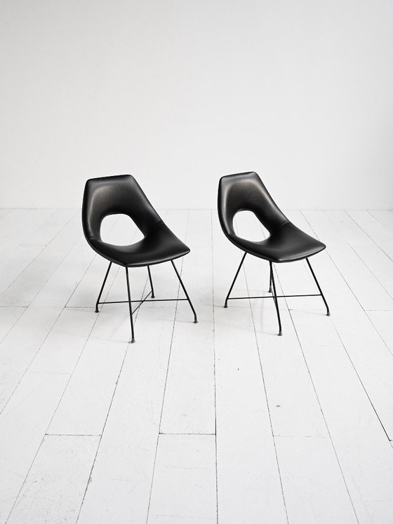 Image 1 of Pair of “Cosmos” chairs by Augusto Bozzi
