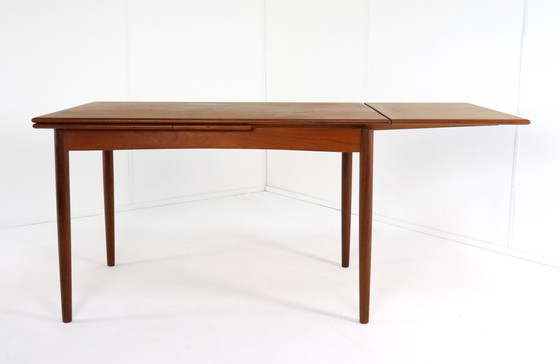 Image 1 of Danish Extendable Rectangular Dining Table 'Nymark' Vintage