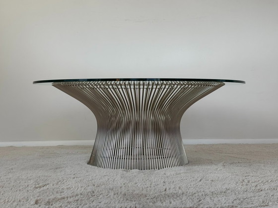 Wire Frame Coffee Table by Warren Platner for Knoll, 1960s – Glass, Metal (photo 9 of 11)