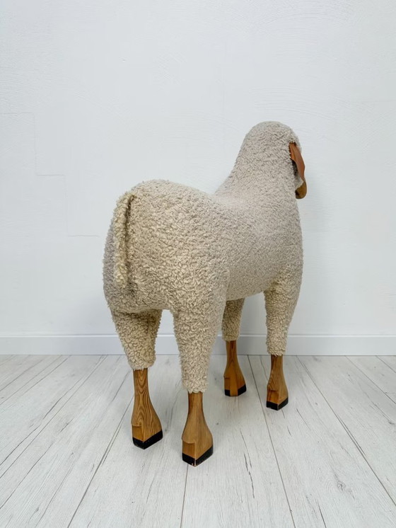Image 1 of Vintage Hanns-Peter Krafft for Meier Germany Sheep Figure 60s