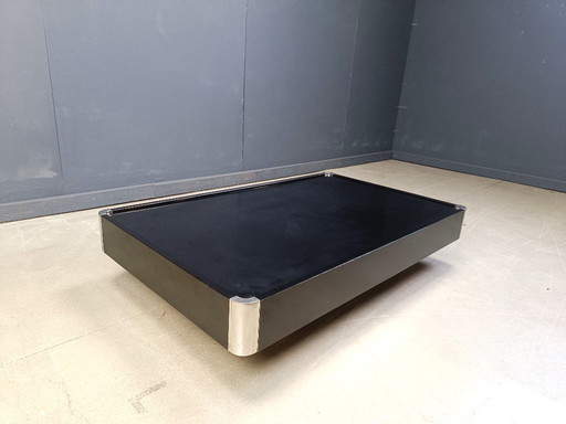 Table basse laquée vintage fabriquée en Italie, années 1970