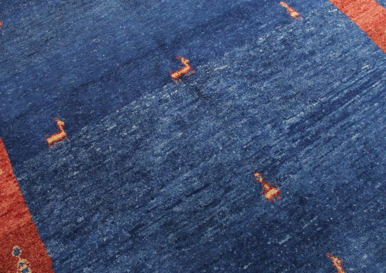 Image 1 of Alfombra persa original Gabbeh Ghashghai alfombra oriental 250 cm x 170 cm natural antiguo