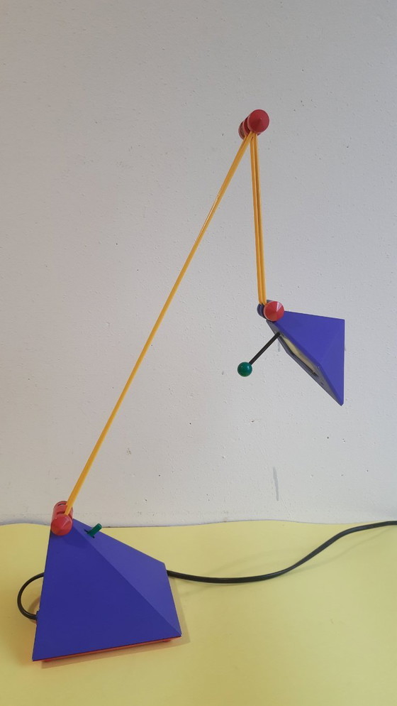 Image 1 of Table lamp Lungean & Pellmann, Brilliant Leuchten, Memphis style