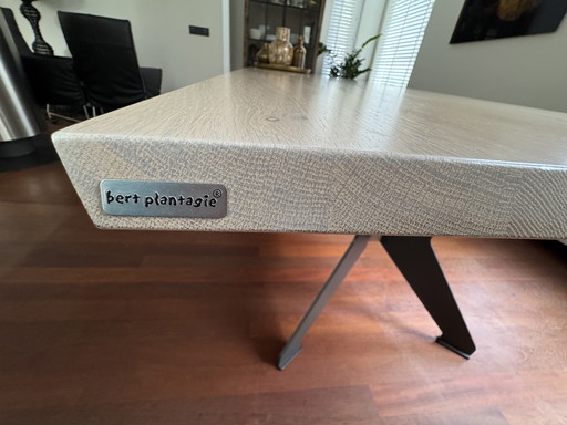 Bert Plantagie Bixx Esstisch 240 x 100 Eiche weiß gewaschen