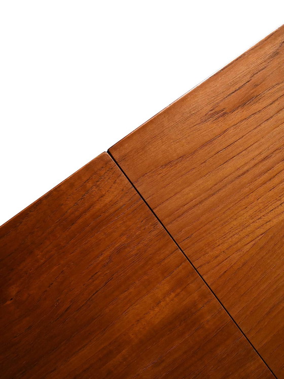 Image 1 of Table vintage en teck par ISA Bergamo avec rallonges à feuilles tombantes