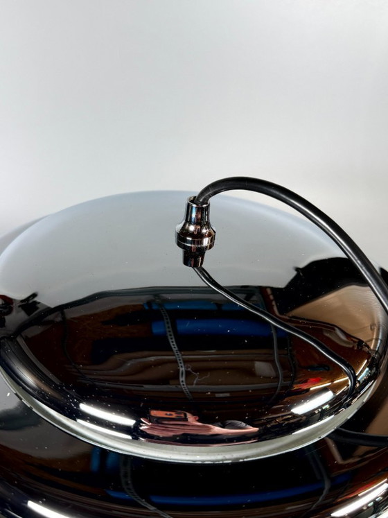 Image 1 of 60er 70er Jahre Deckenlampe Staff Leuchten Kazuo Motozawa Saturno Chrom Design
